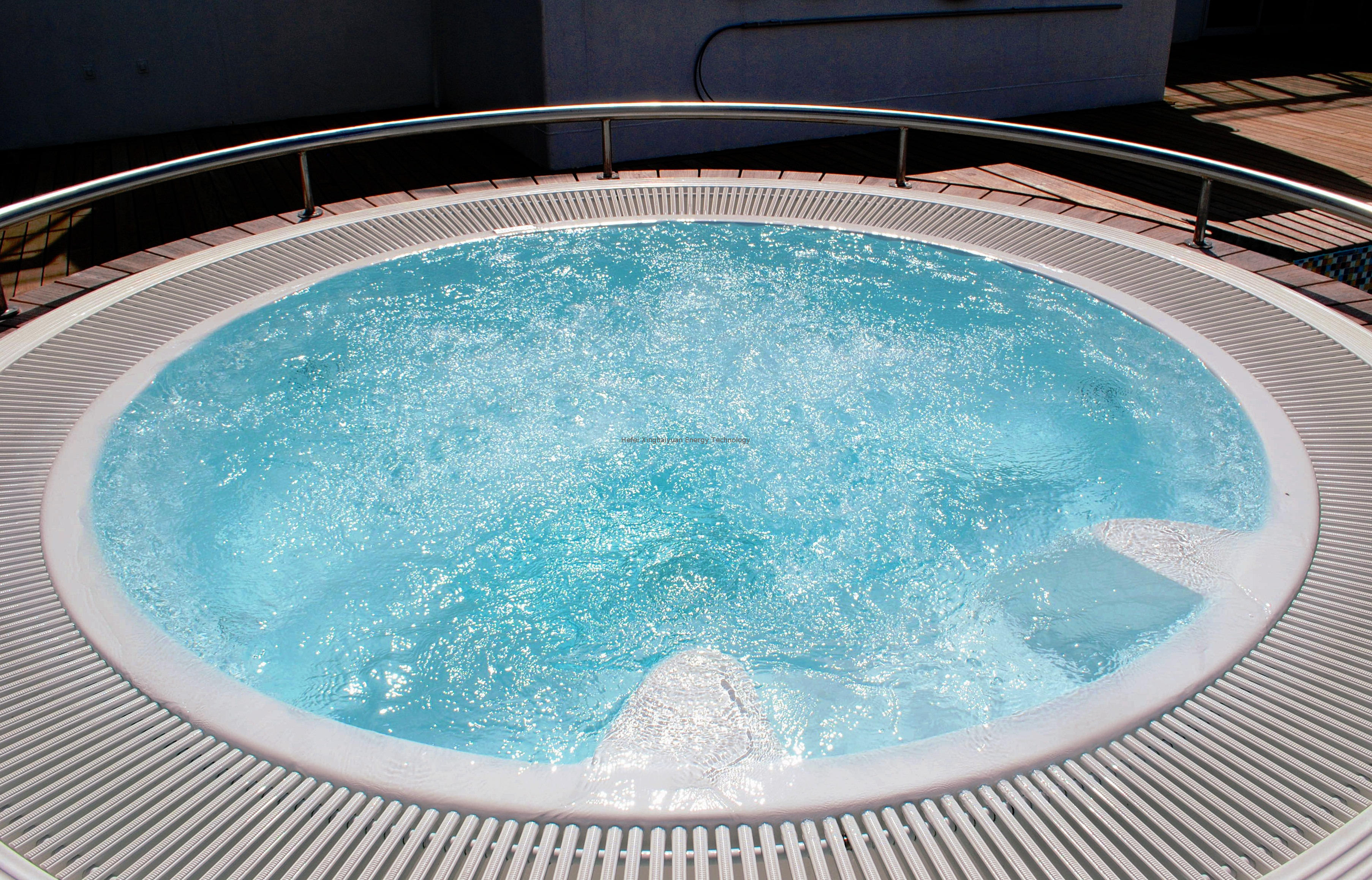 Fibra de fibra de vidrio spa y piscina multipropósito, modelo subterráneo 