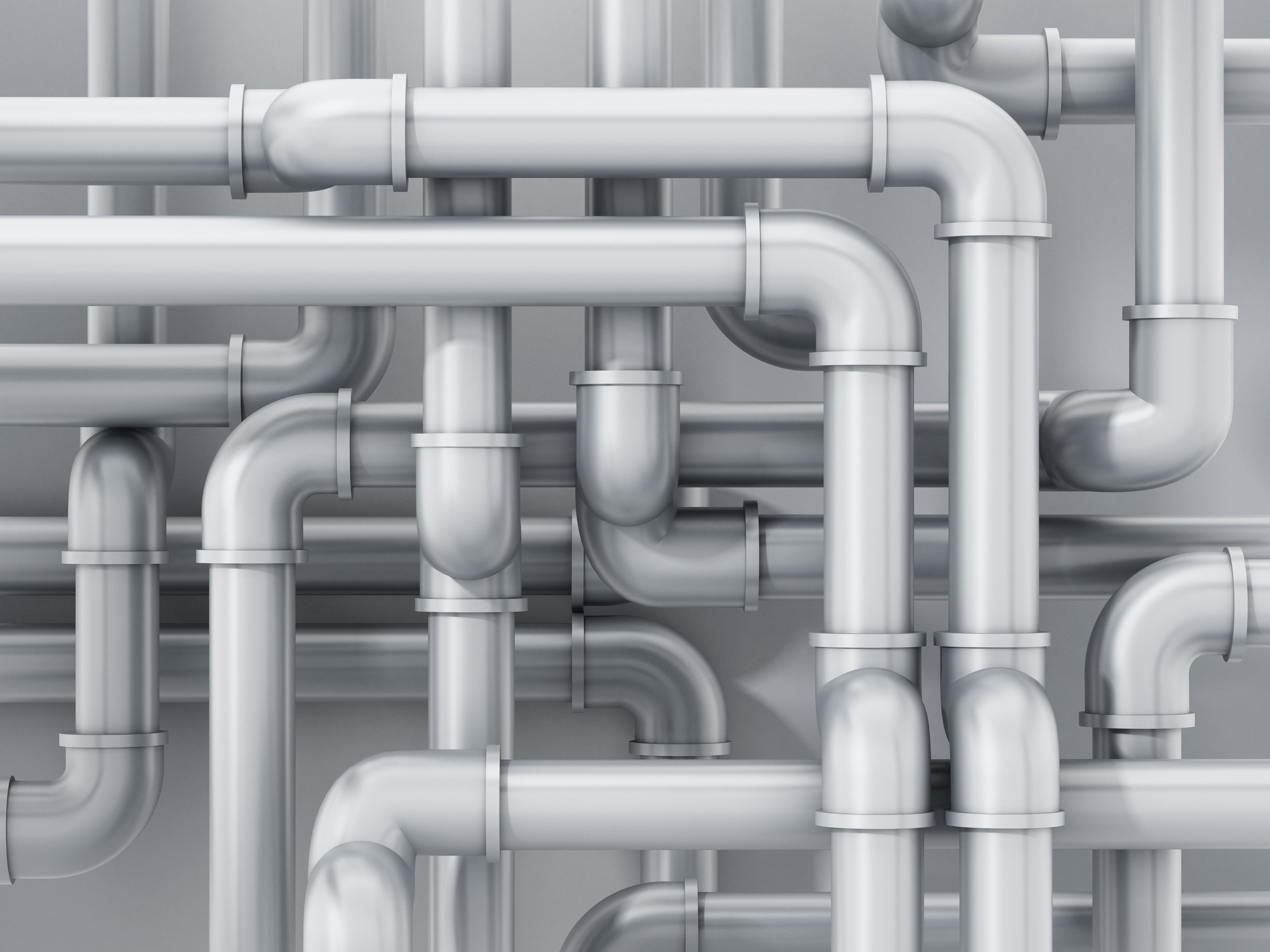 花瓣素材 _ 水管, 管道, 概念和主题, 水, 灰色, 水平画幅, 无人, 概念, 三维图形, 饮用水 _8011216 (1)