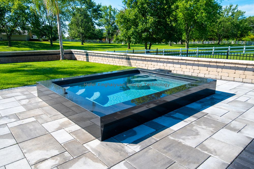 Fibra de fibra de vidrio spa y piscina multipropósito, modelo subterráneo 