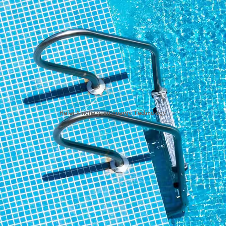 Piscinas de escalera de piscina de acero inoxidable Piscinas de aluminio de 3 pasos de servicio pesado
