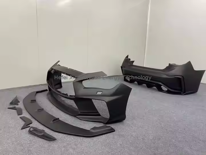 Kit de carrocería del parachoques delantero FRP para ajuste, modificación y reemplazo del automóvil